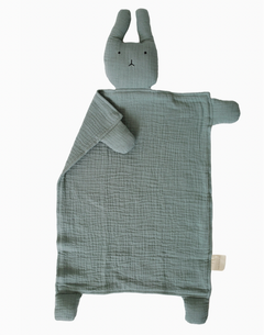 Organic Cotton Bunny Lovey Blanket I 2 Colors