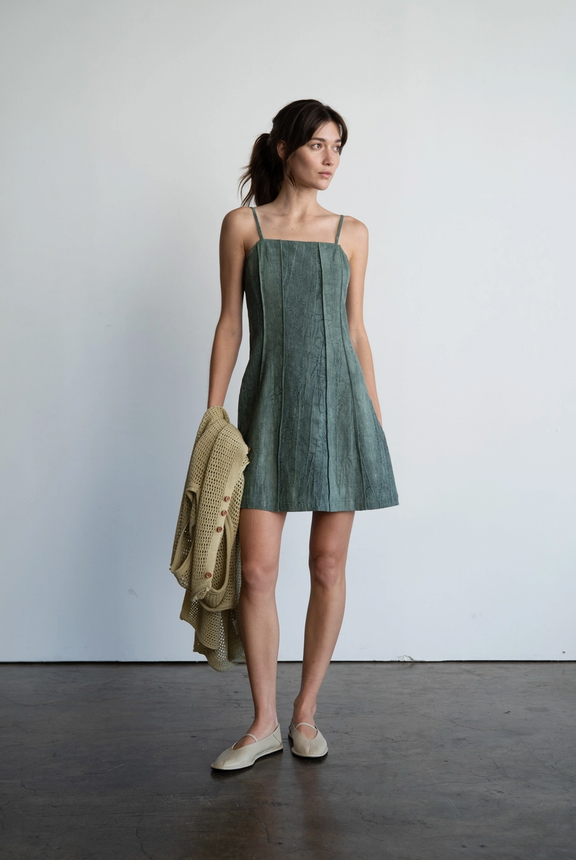 Shelby Linen Mini Dress – Beatnik Fine Goods