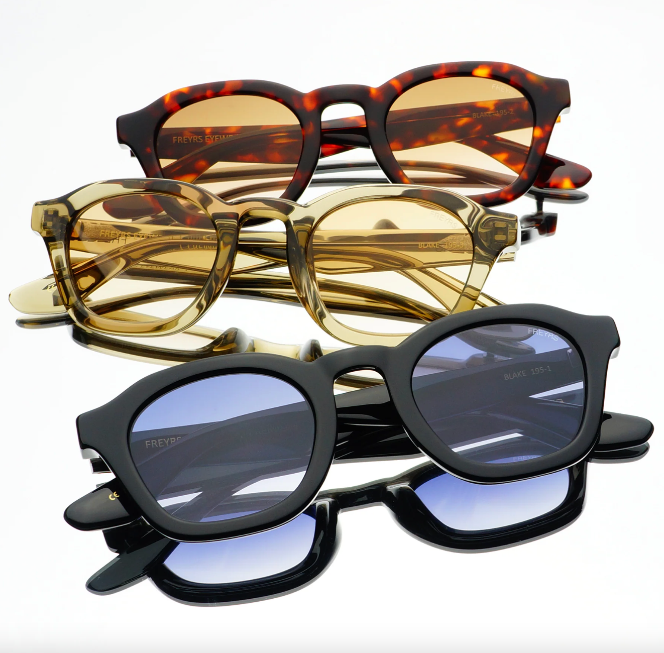 Round-Frame Acetate Sunglasses Acetate Round Sunglasses | Thom Browne main image 4