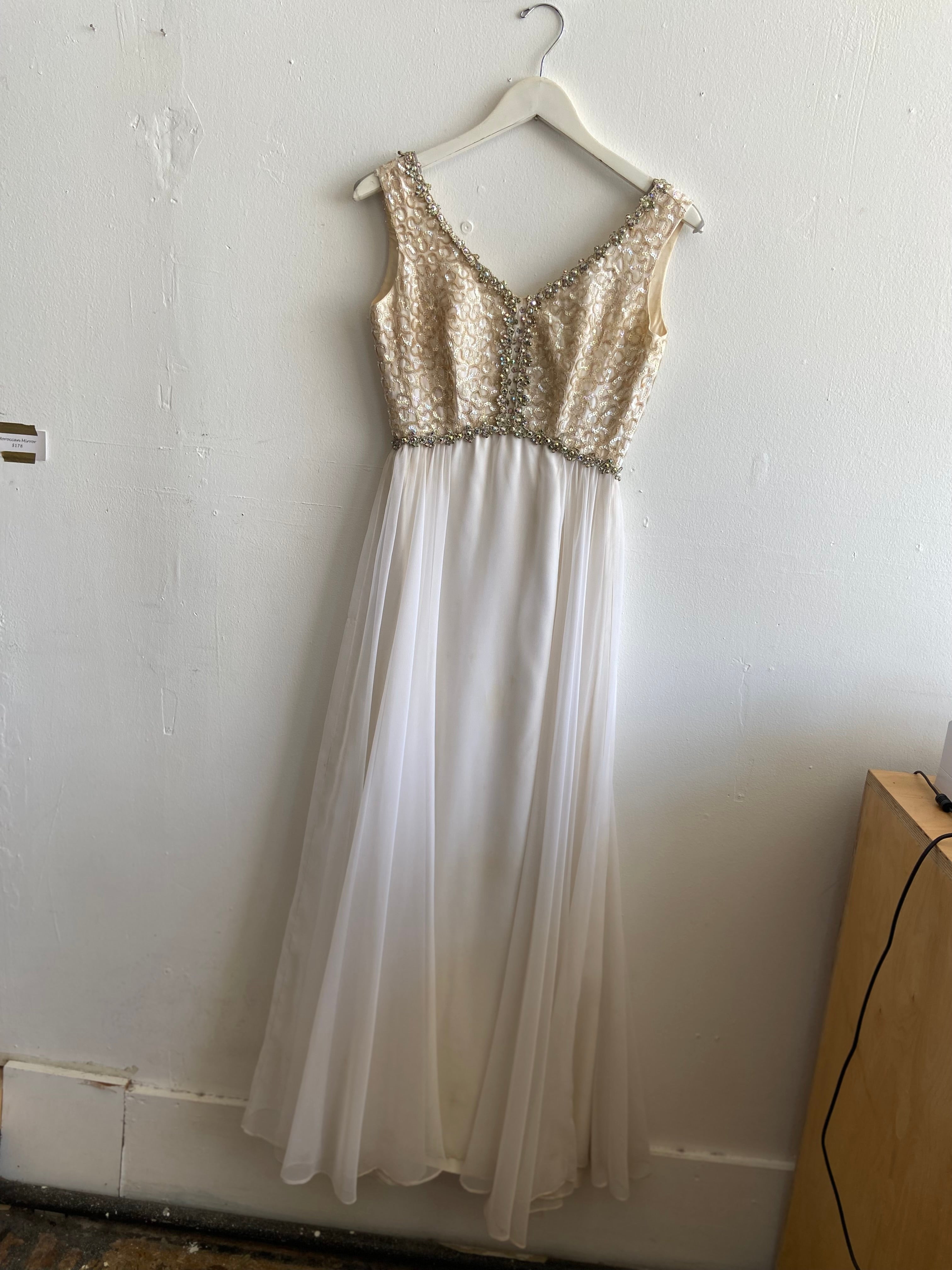 Cream Sequin Dress Cream Sequin Dress