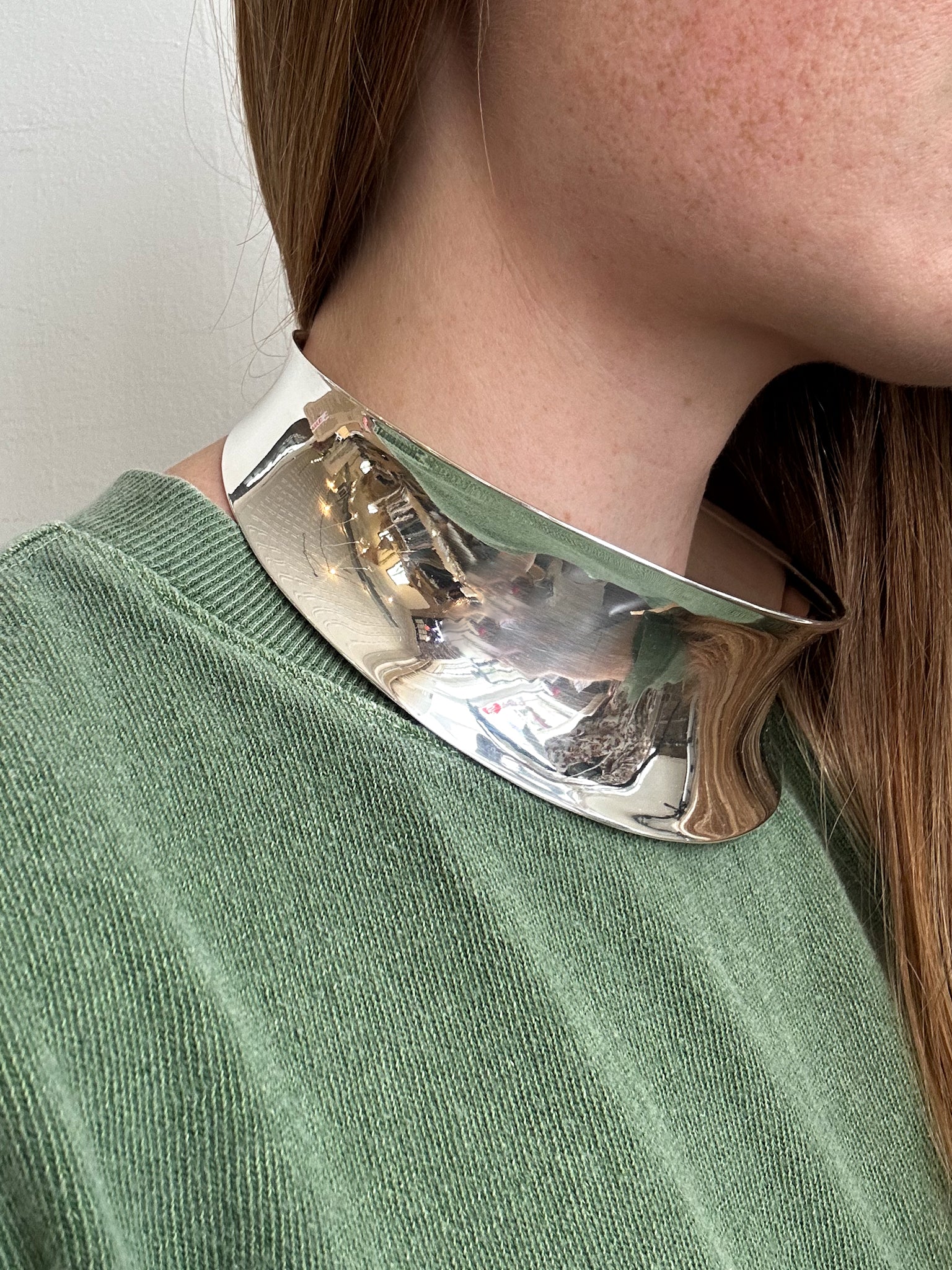 Curve Collar Necklace | 2 Colors – Beatnik Fine Goods