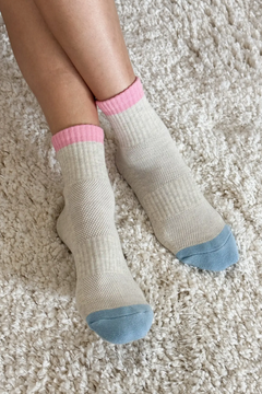 Color Block Girlfriend Socks